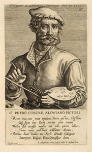 Porträtt av Pieter Coecke van Aelst den äldre